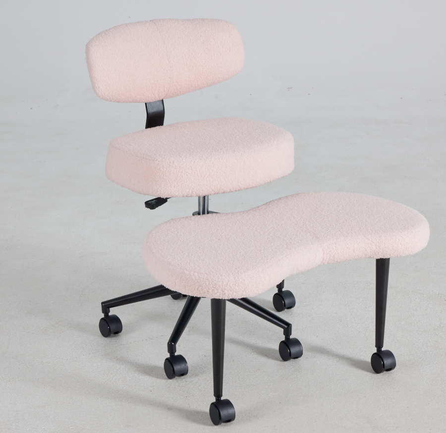 VANECL Ergonomic Cross Legged Meditation Chair, Anti-Slip Stable Meditation Seat for Indoor Meditation Reading Bay Window Rest
