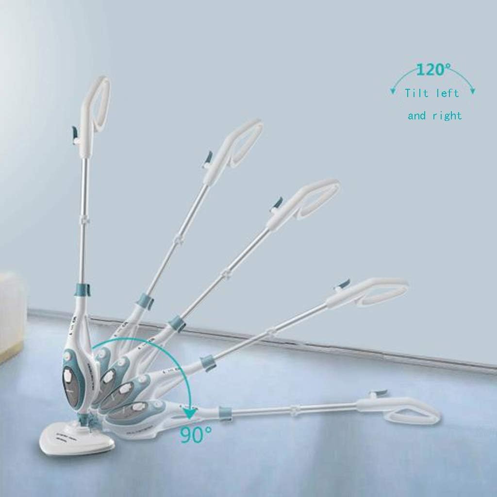 VANECL 10-in-1 Detachable Steam Mop, 1550W Handheld Steam Cleaner with 16FT Power Cord & 2 Reusable Washable Pads