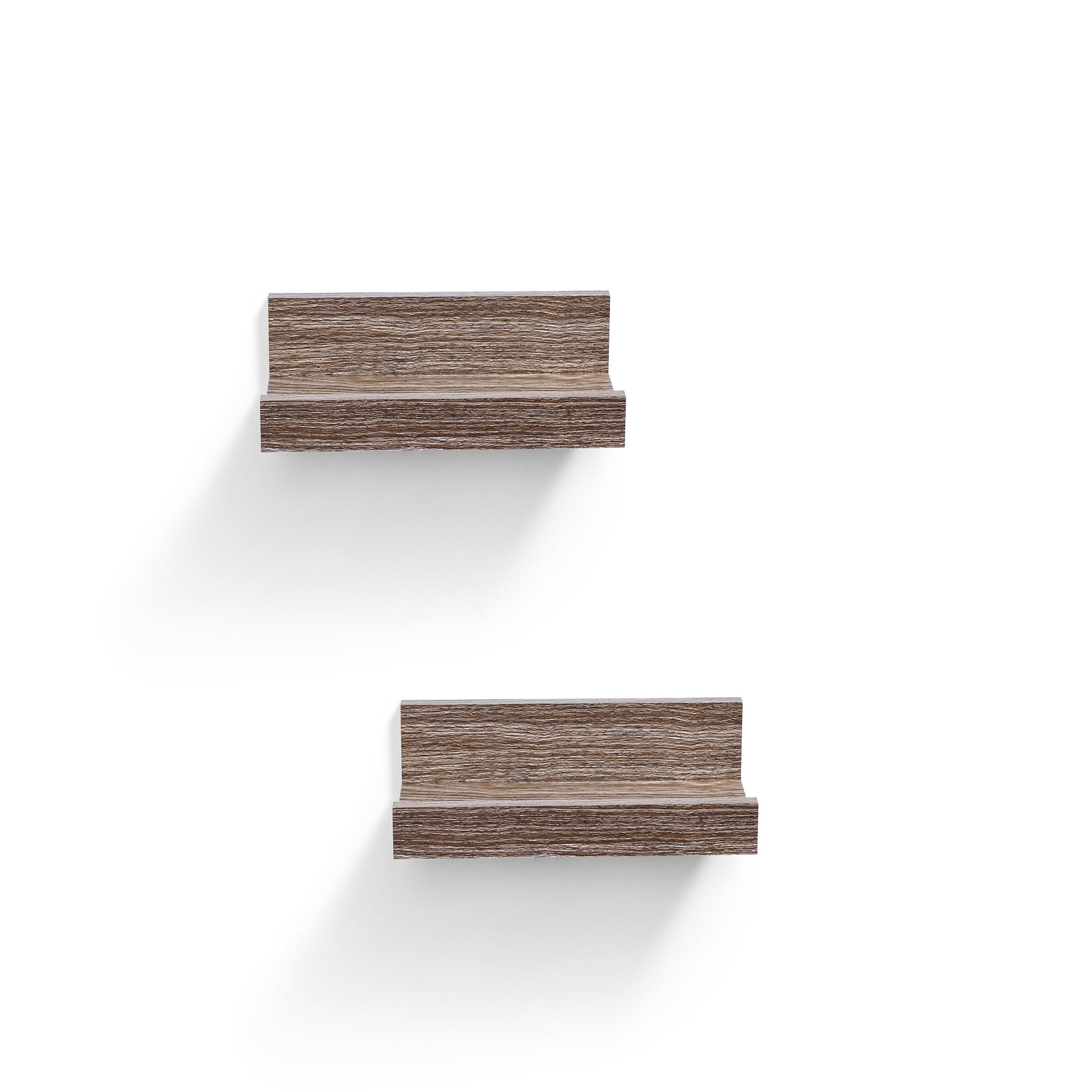 VANECL Maple Floating Shelves 10.04 Inch Wall Mounted Wood Display Shelf with Invisible Brackets, Hidden Mount Floating Storage Shelf for Bathroom Bedroom Living Room Kitchen Decor & B0ok Storage