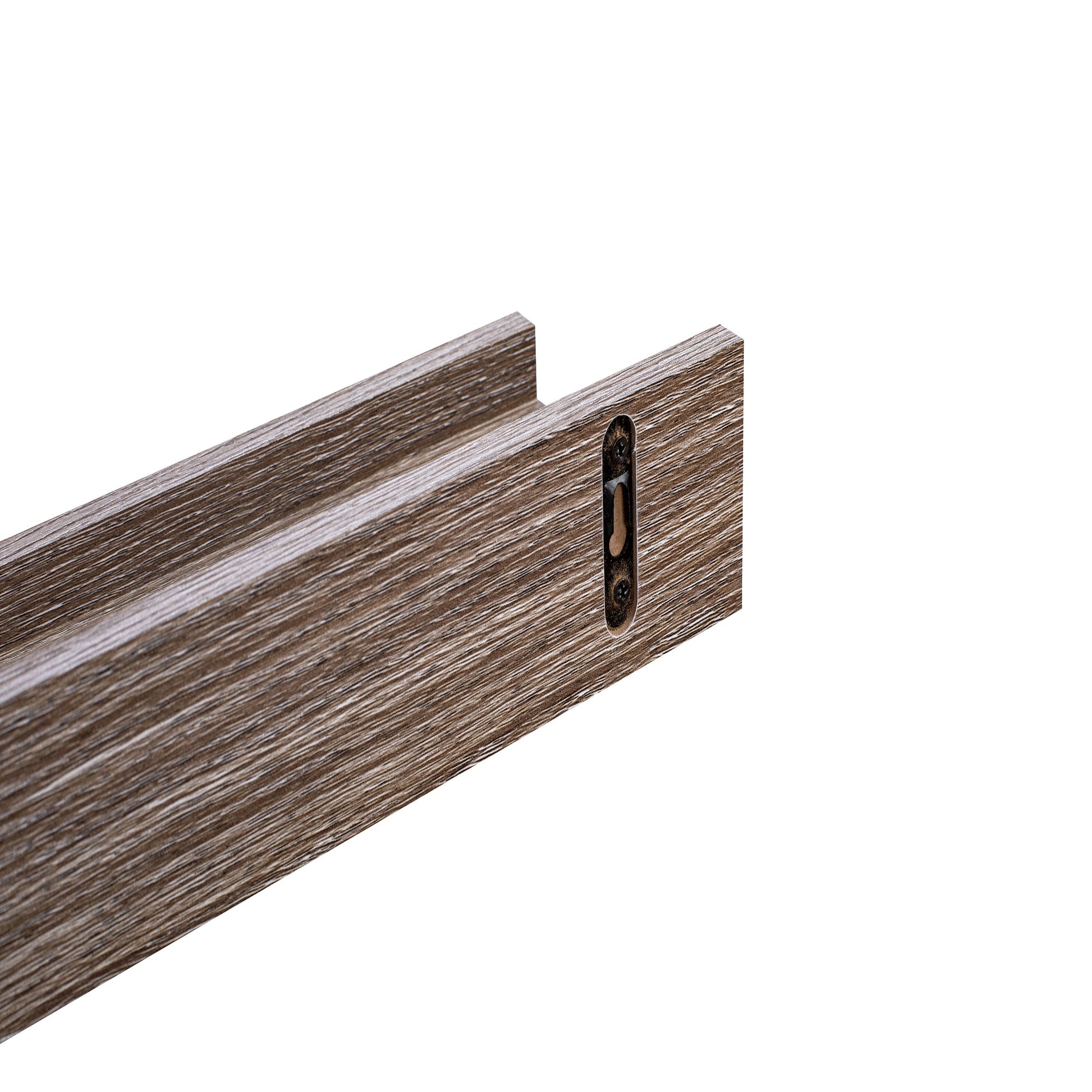 VANECL Maple Floating Shelves 10.04 Inch Wall Mounted Wood Display Shelf with Invisible Brackets, Hidden Mount Floating Storage Shelf for Bathroom Bedroom Living Room Kitchen Decor & B0ok Storage
